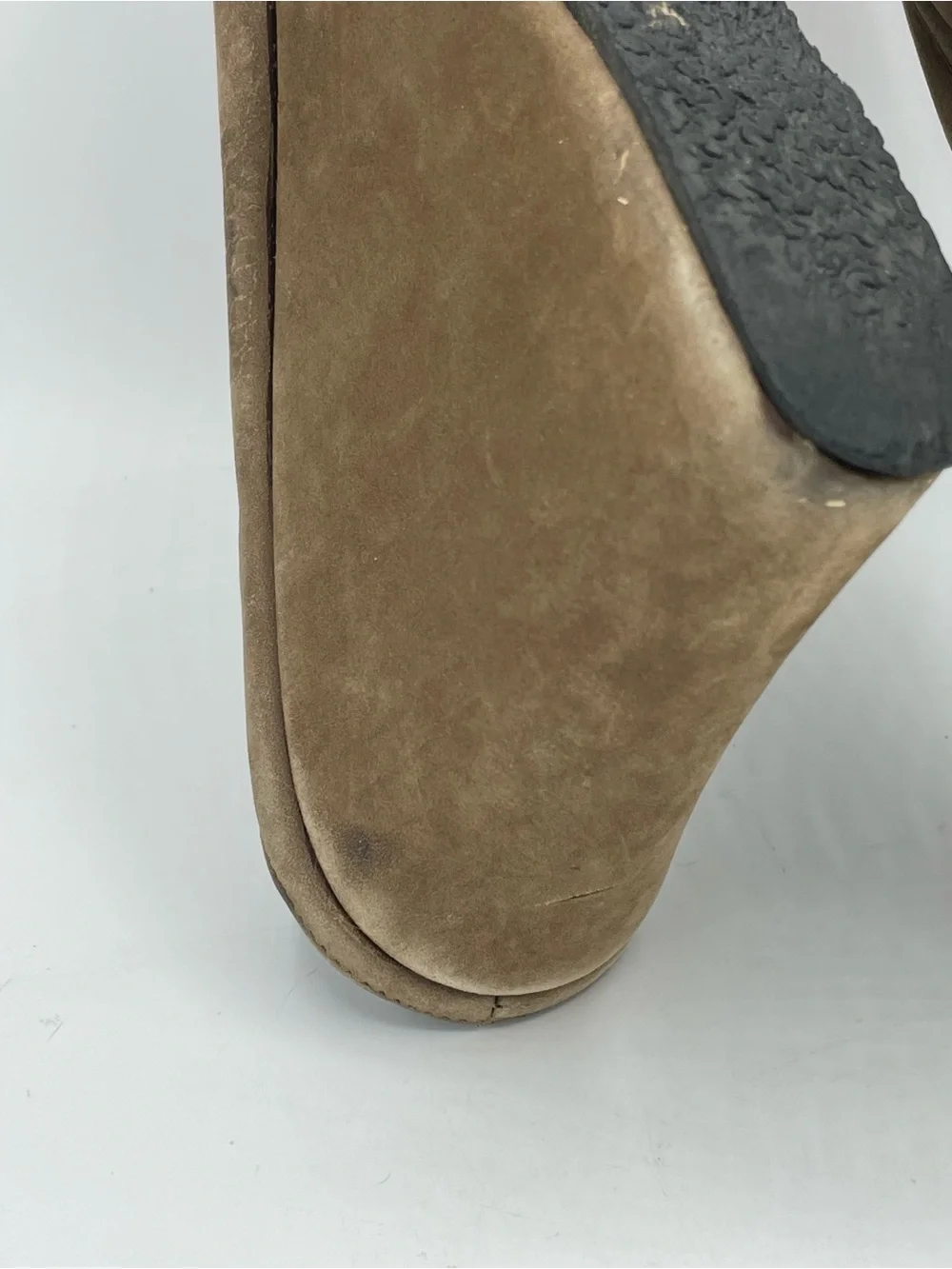 Cordani Tan Suede Open-Toe Wedge Mules